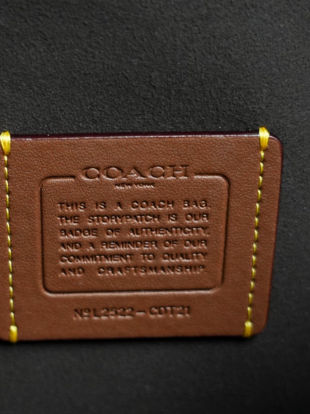 Coach CDT21 Soft Tabby Shoulder Bag Signature Jacquard Brass/Oak Maple Brown NWT - Picture 13 of 15